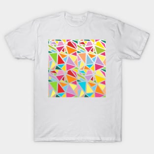 Colorful triangles pattern 3 T-Shirt